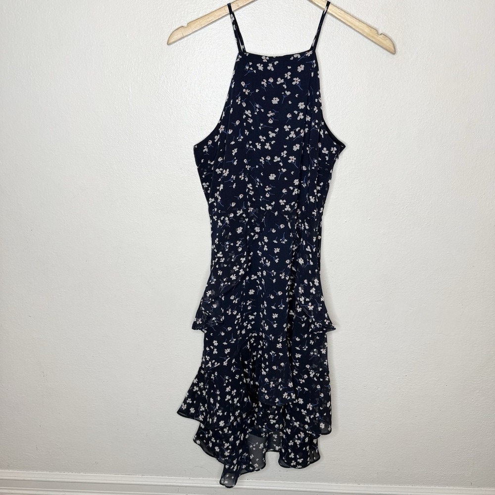 New‎ Banana Republic Sleeveless Gauze Tiered Cool Combo Dress Floral Women's 4
